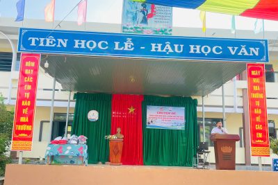 Chuyên đề Phòng chống đuối nước cho học sinh toàn trường.